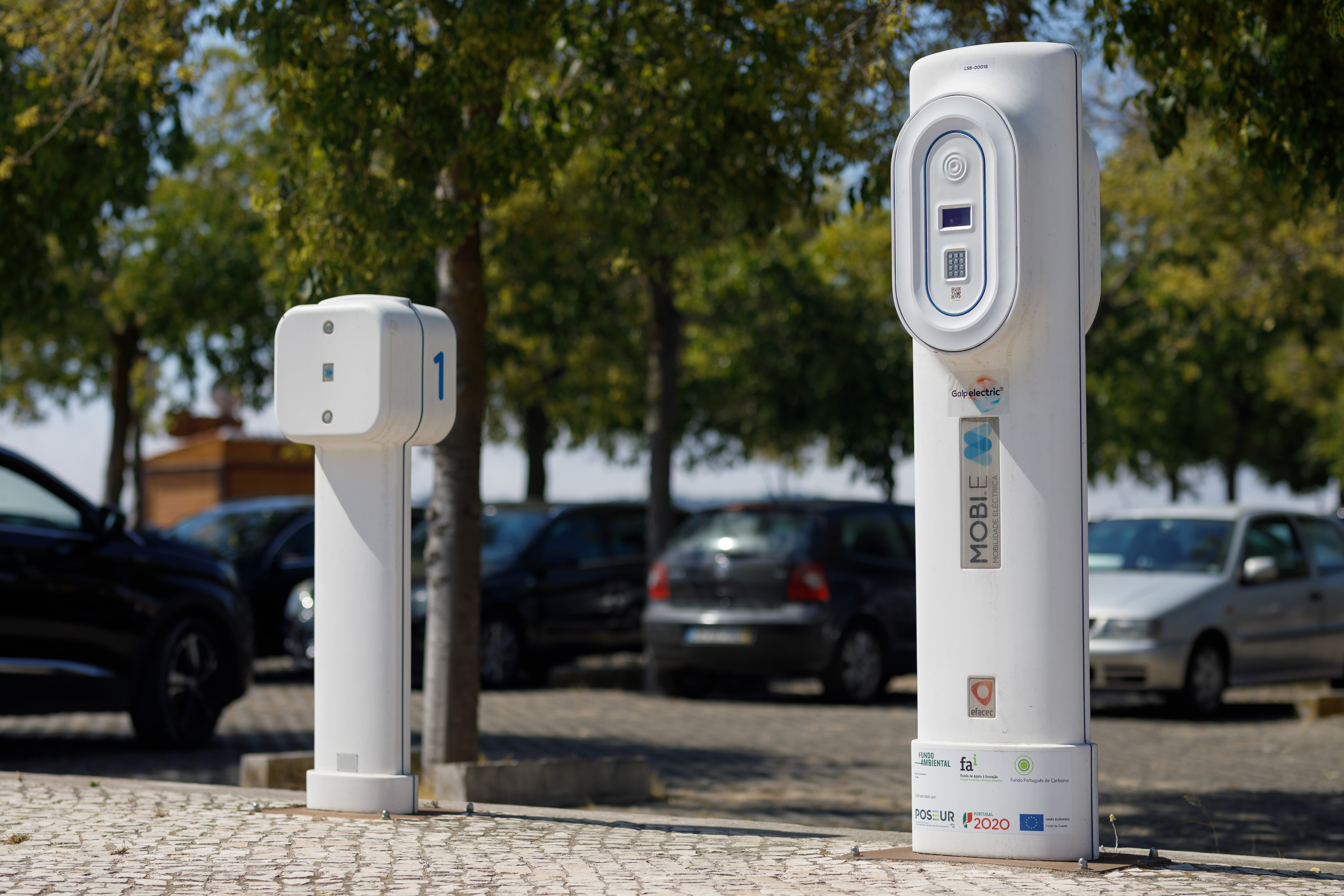 Intervenção nos postos de carregamento EFAPOWER EV C1