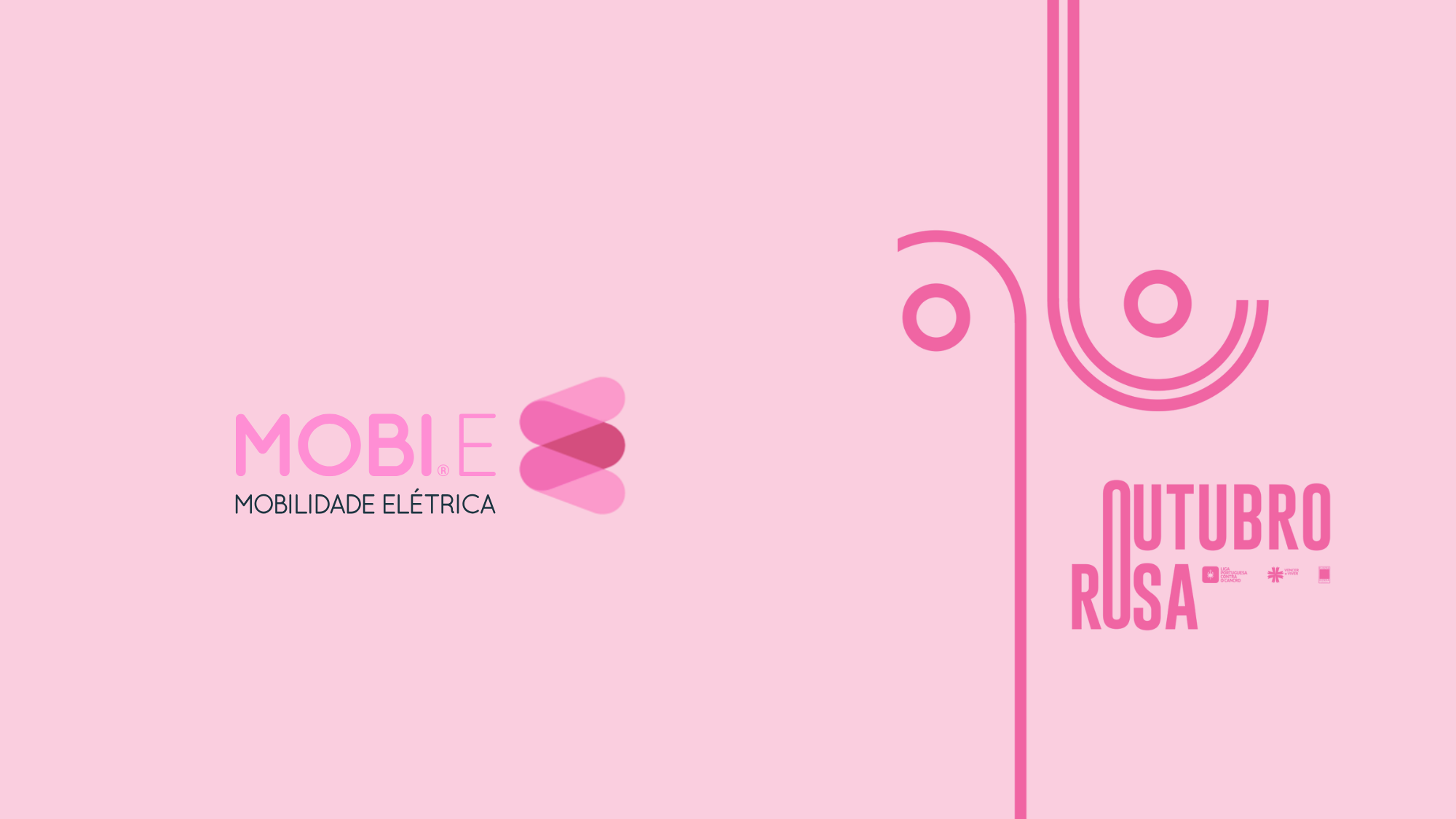 MOBI.E associa-se ao Movimento Outubro Rosa e “veste” logotipo da cor da iniciativa